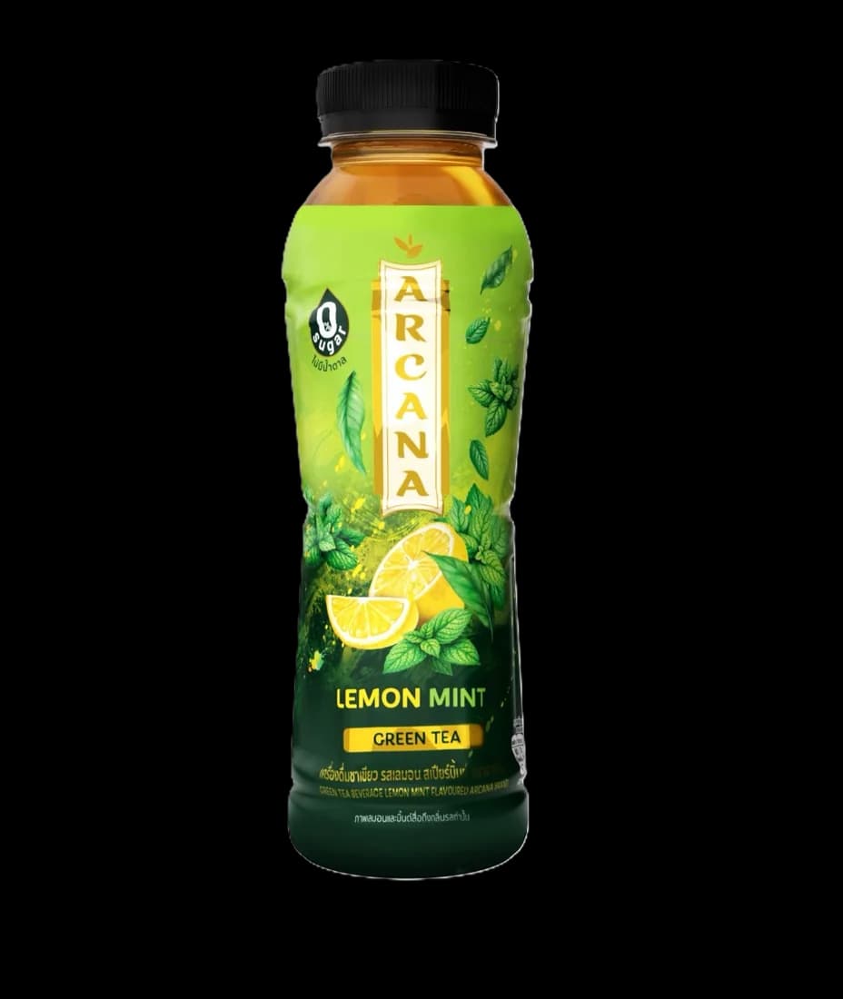 Arcana Green Tea — Lemon & Mint