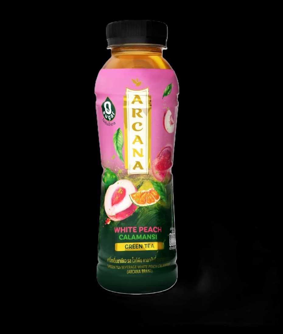 Arcana Green Tea — White Peach & Calamansi