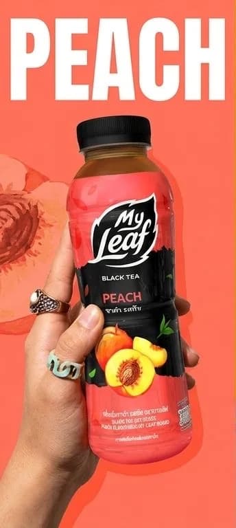 My Leaf Black Tea — Peach, photo 2